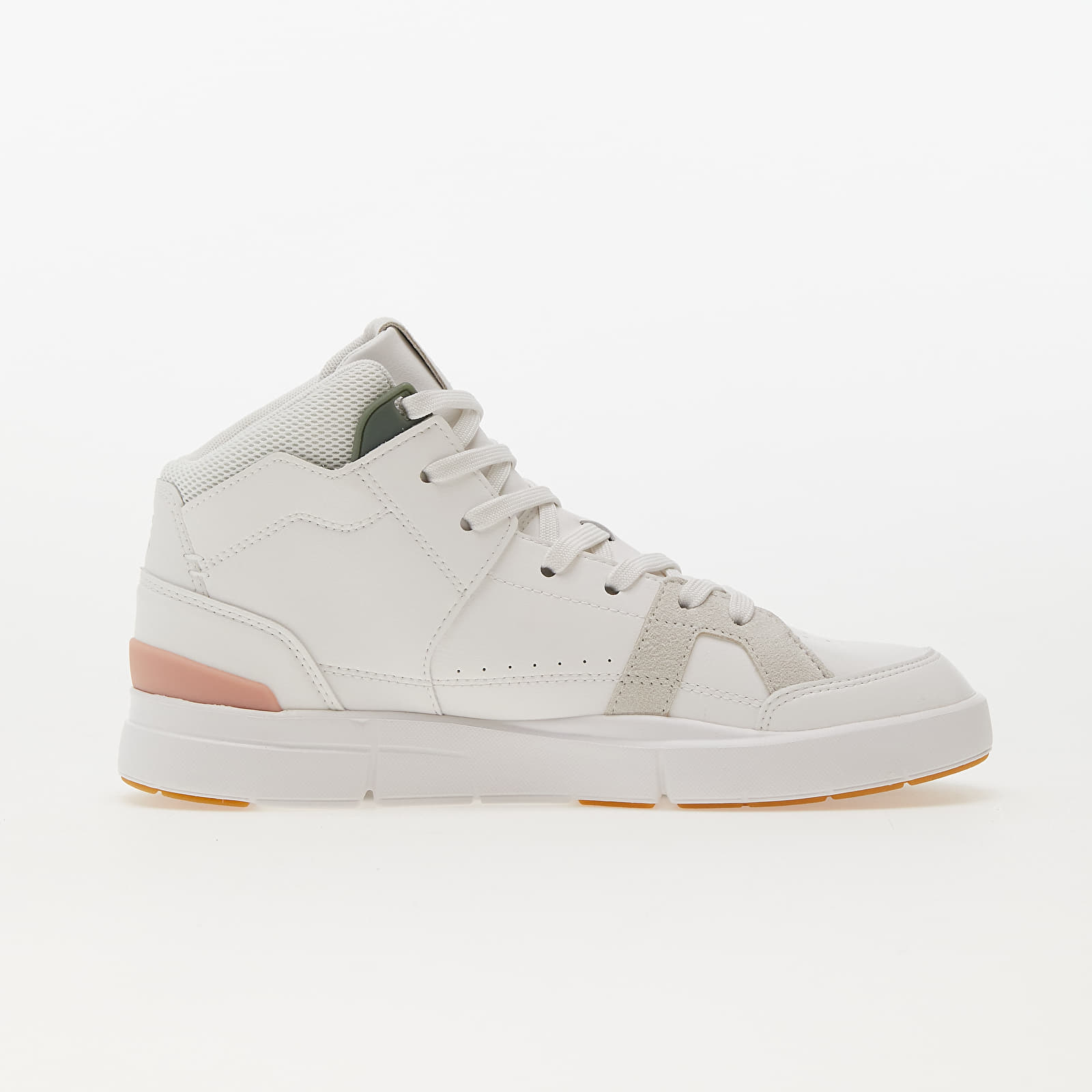 Women's shoes On W The Roger Clubhouse Mid White/ Rose