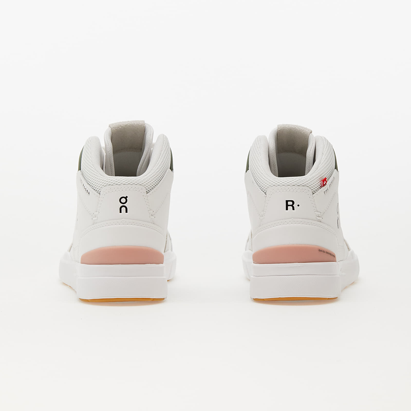 Women's shoes On W The Roger Clubhouse Mid White/ Rose