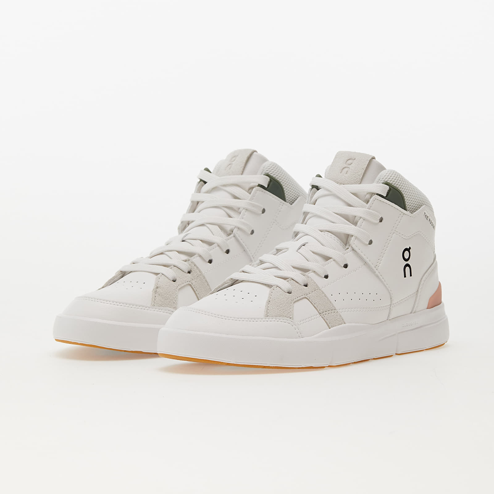 Women's shoes On W The Roger Clubhouse Mid White/ Rose