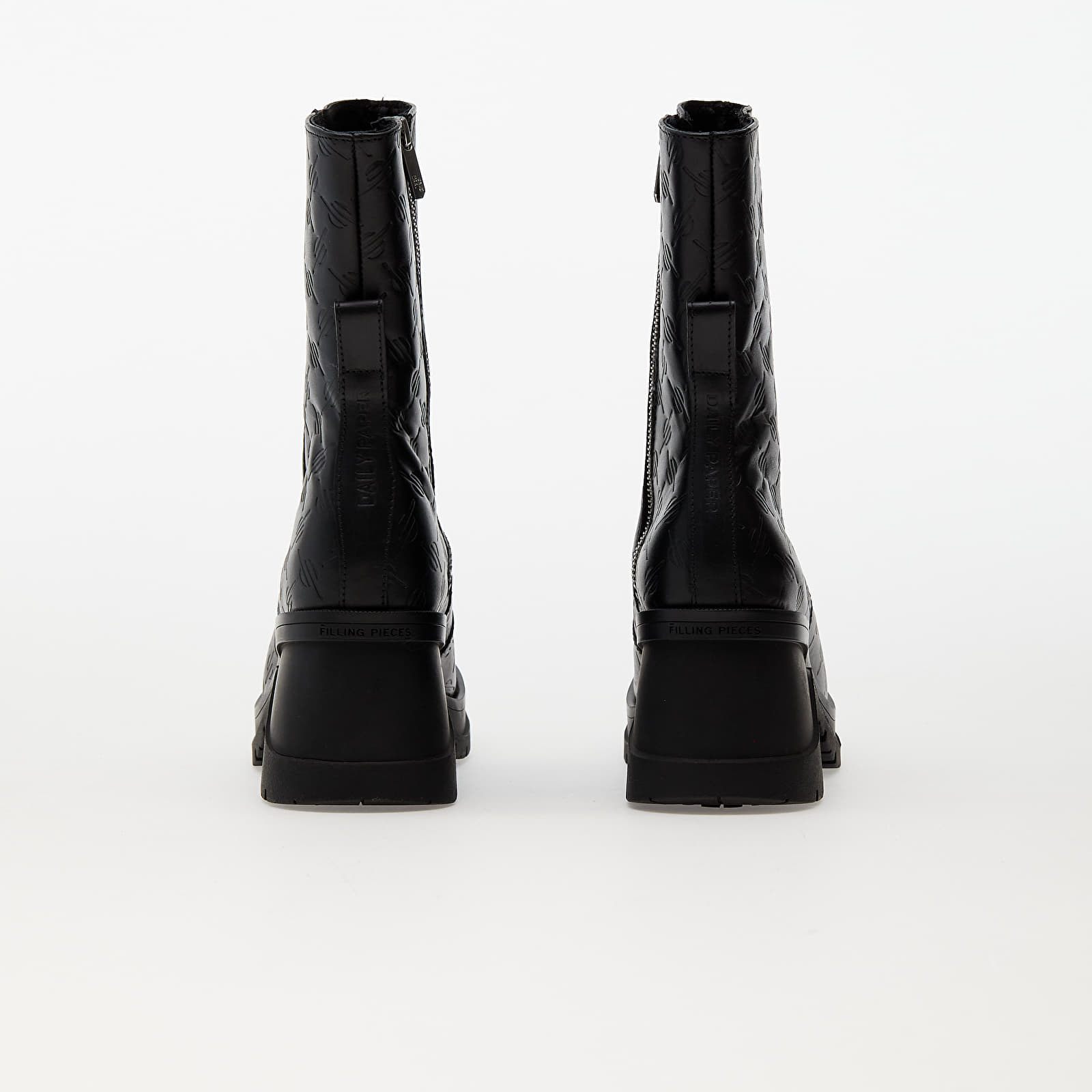 Női cipők Filling Pieces x Daily Paper Gali Boot Black