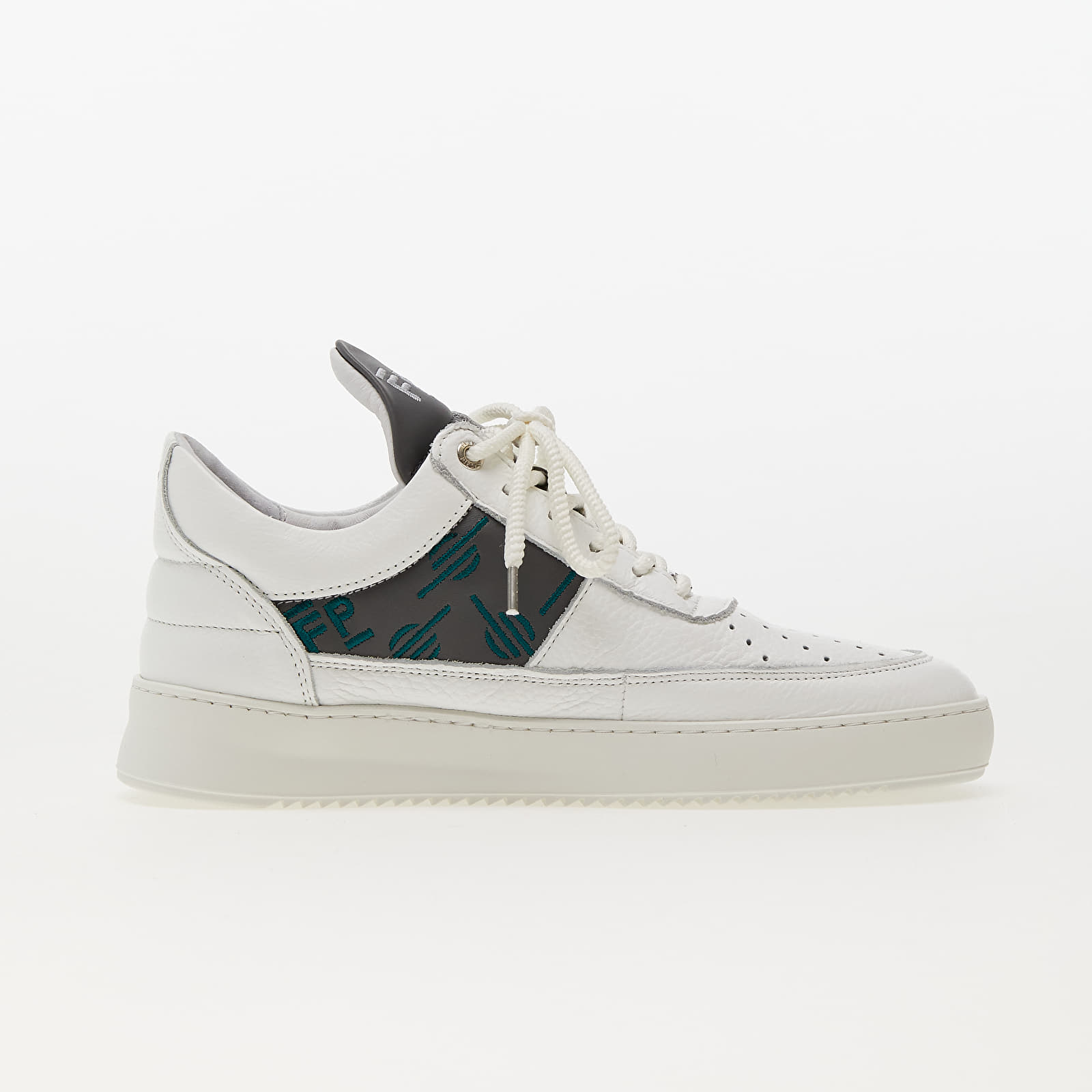 Men's shoes Filling Pieces x Daily Paper Low Top Monogram White