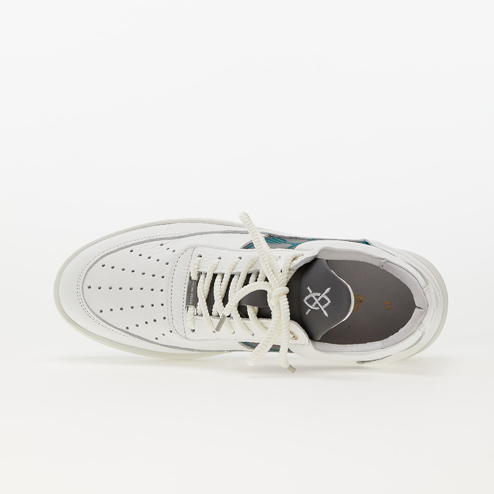 Men's shoes Filling Pieces x Daily Paper Low Top Monogram White