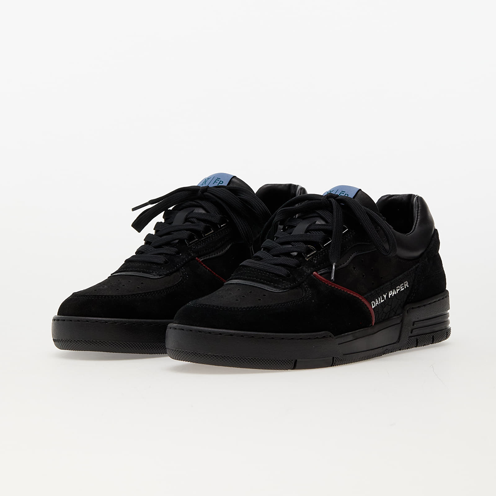 Férfi cipők Filling Pieces x Daily Paper Curb Line Triple Black