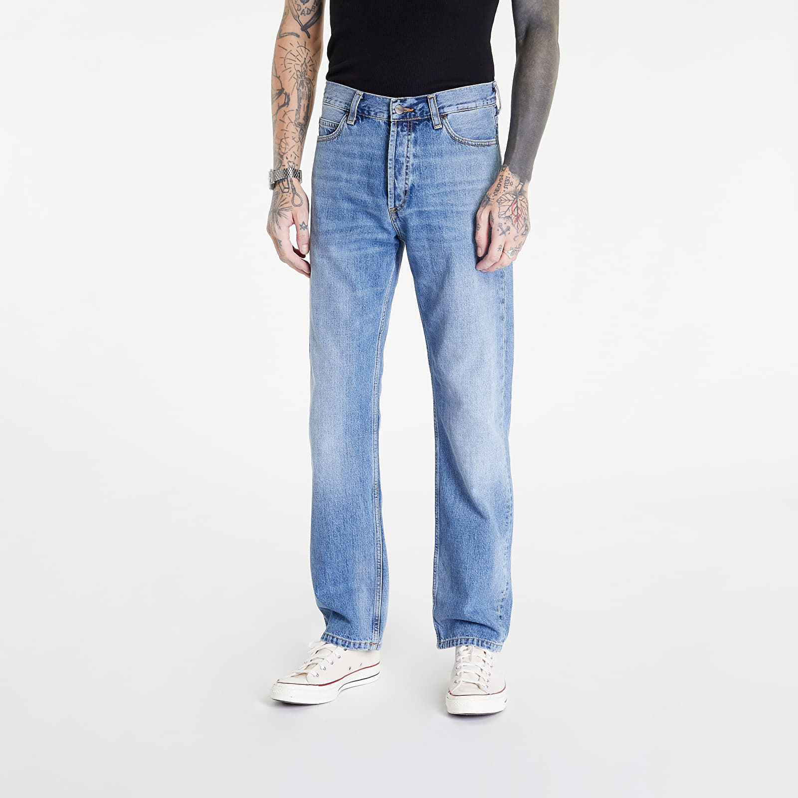 Pants and jeans Carhartt WIP Marlow Pant Blue Worn Bleached