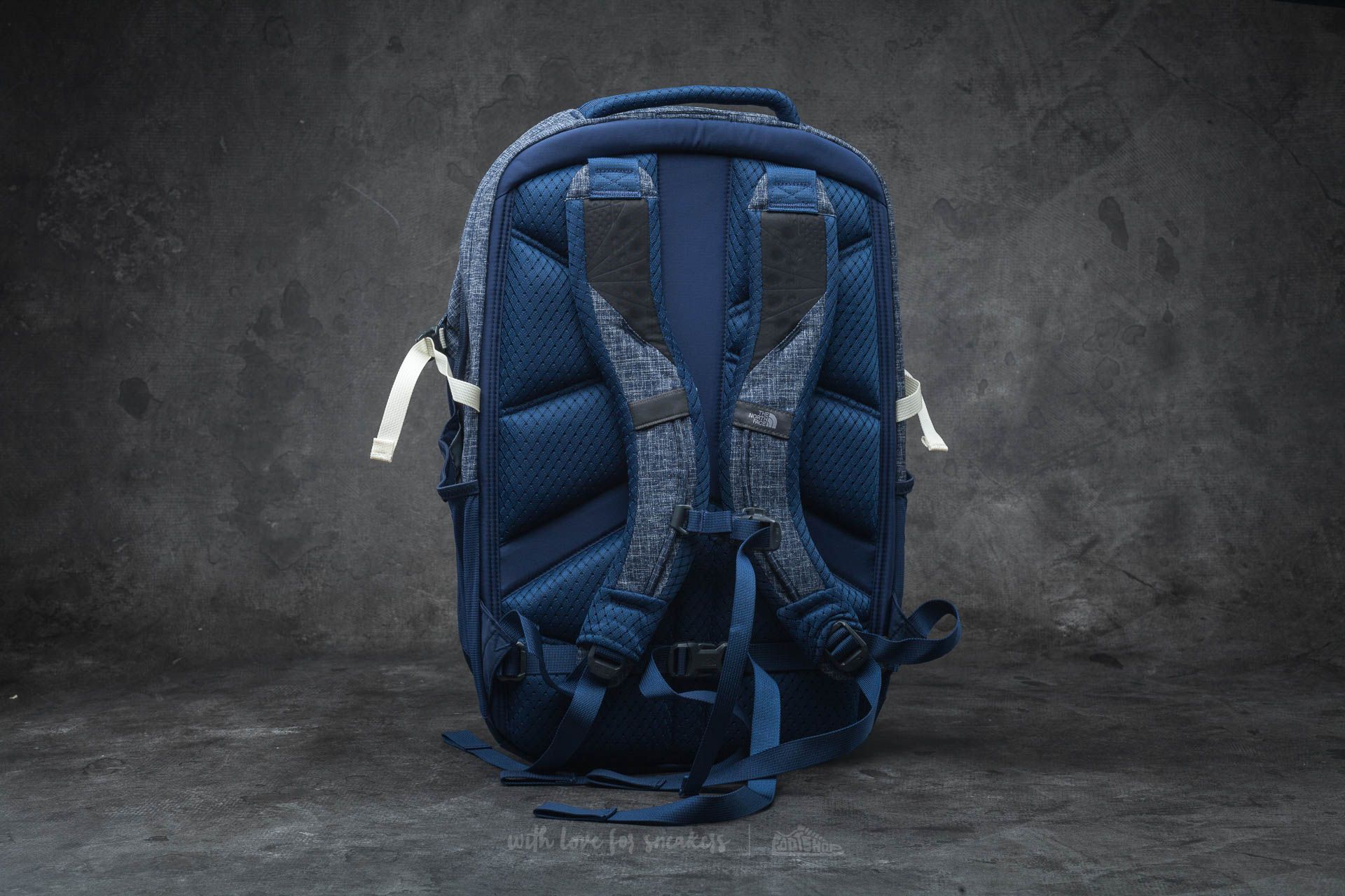 Tilbehør The North Face W Borealis Backpack Cosmic Blue Heather/ Calypso Coral
