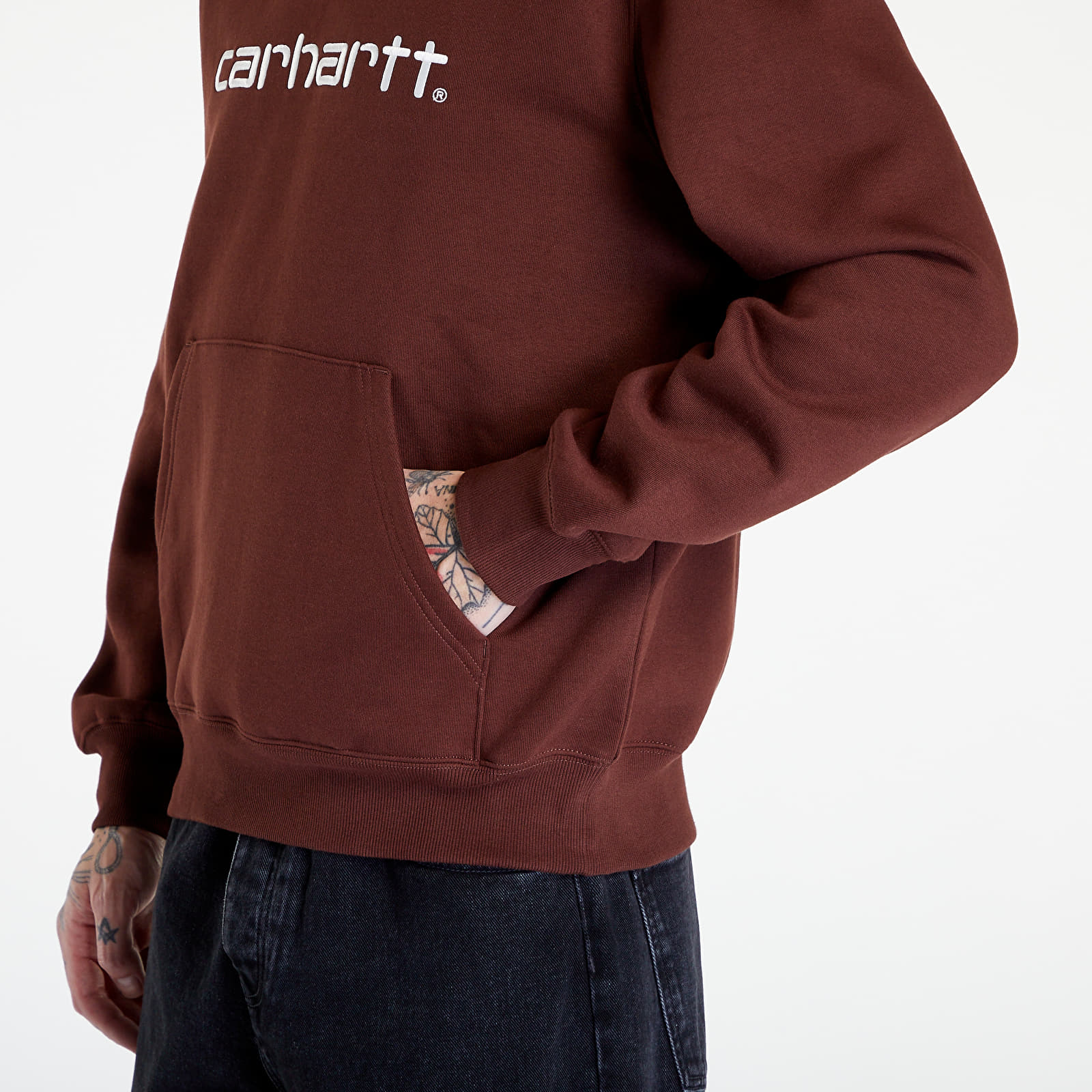 Sweatshirts Carhartt WIP Hooded Carhartt Sweat Ale Wax Footshop