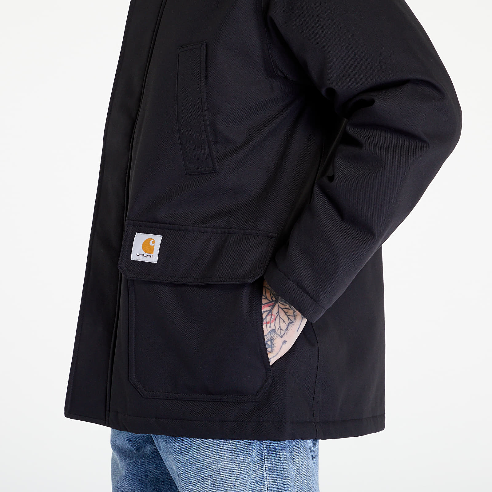 Bundy a kabáty Carhartt WIP Rigby Parka Black / Black