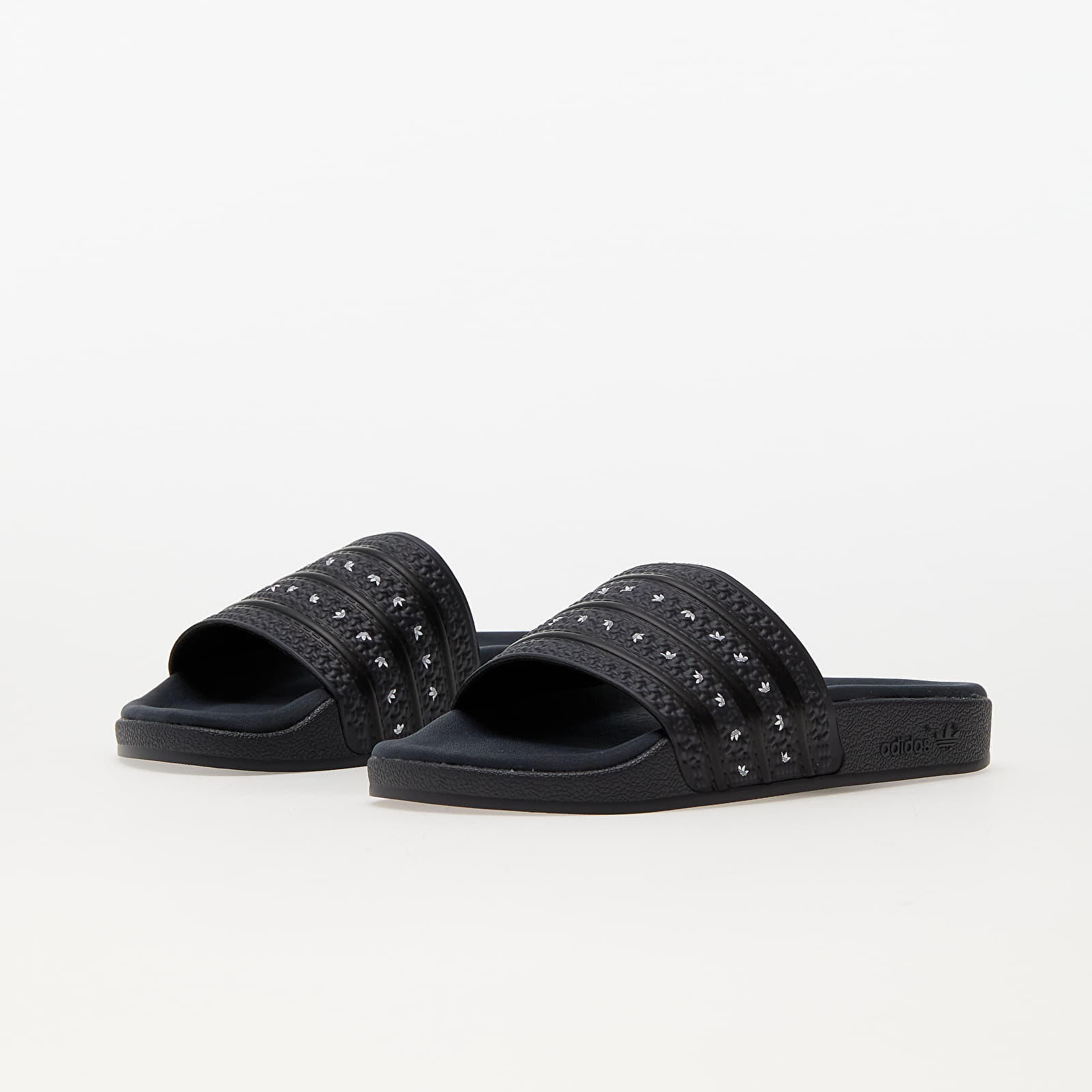 Women's shoes adidas Adilette W Carbon/ Core Black/ Ftw White