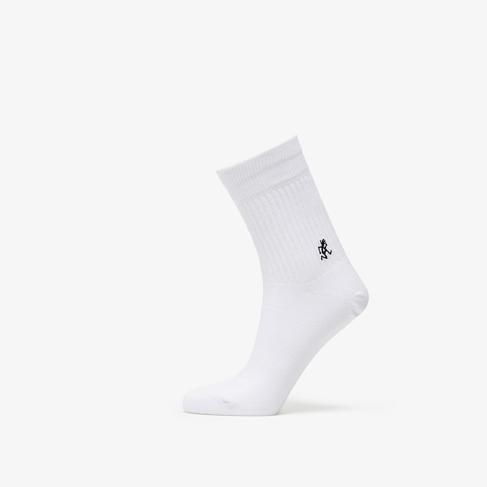 Socken Gramicci Basic Crew Socks White