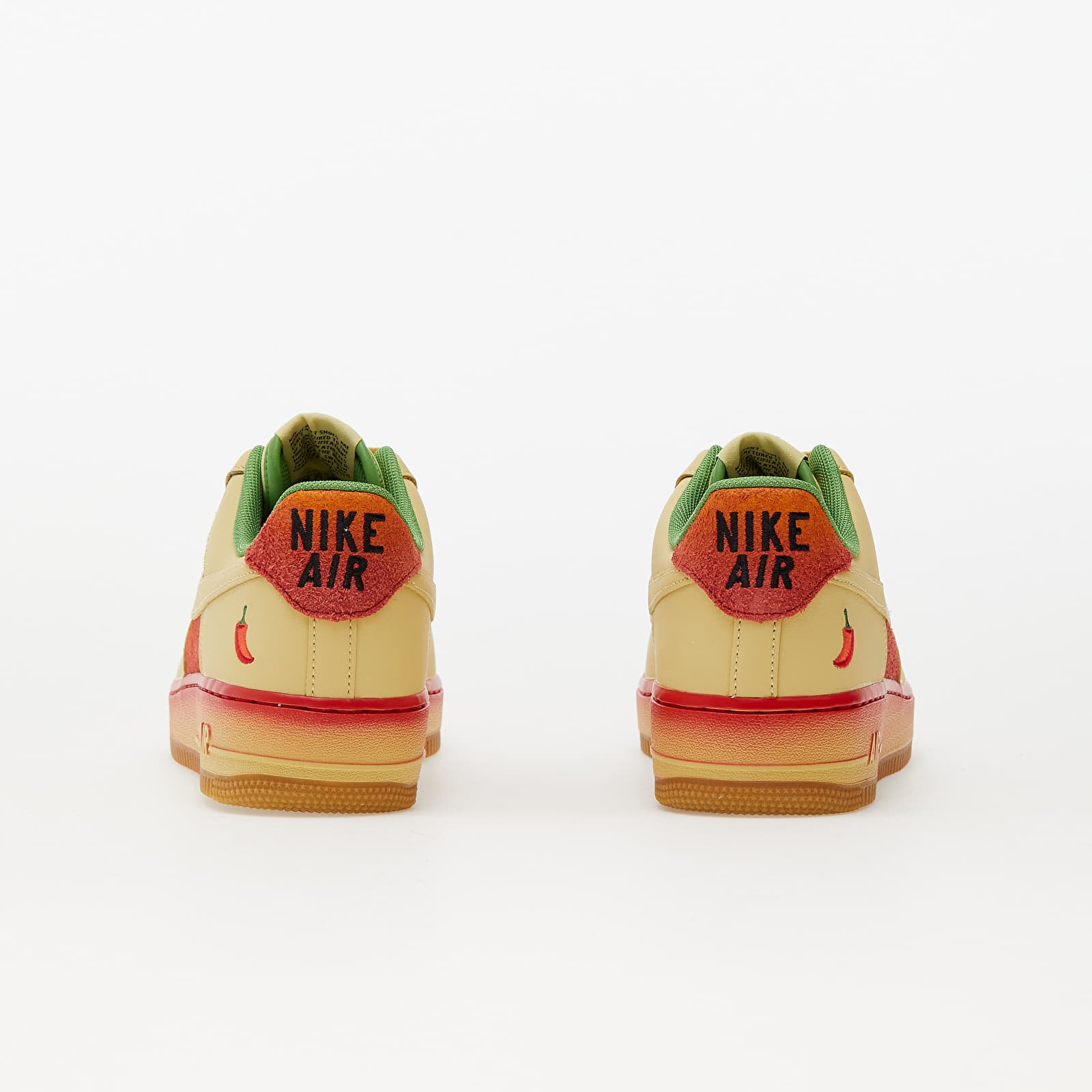 Zapatillas Hombre Nike Air Force 1 '07 “Chili Pepper” Lemon Wash/ Lemon Wash-University Red