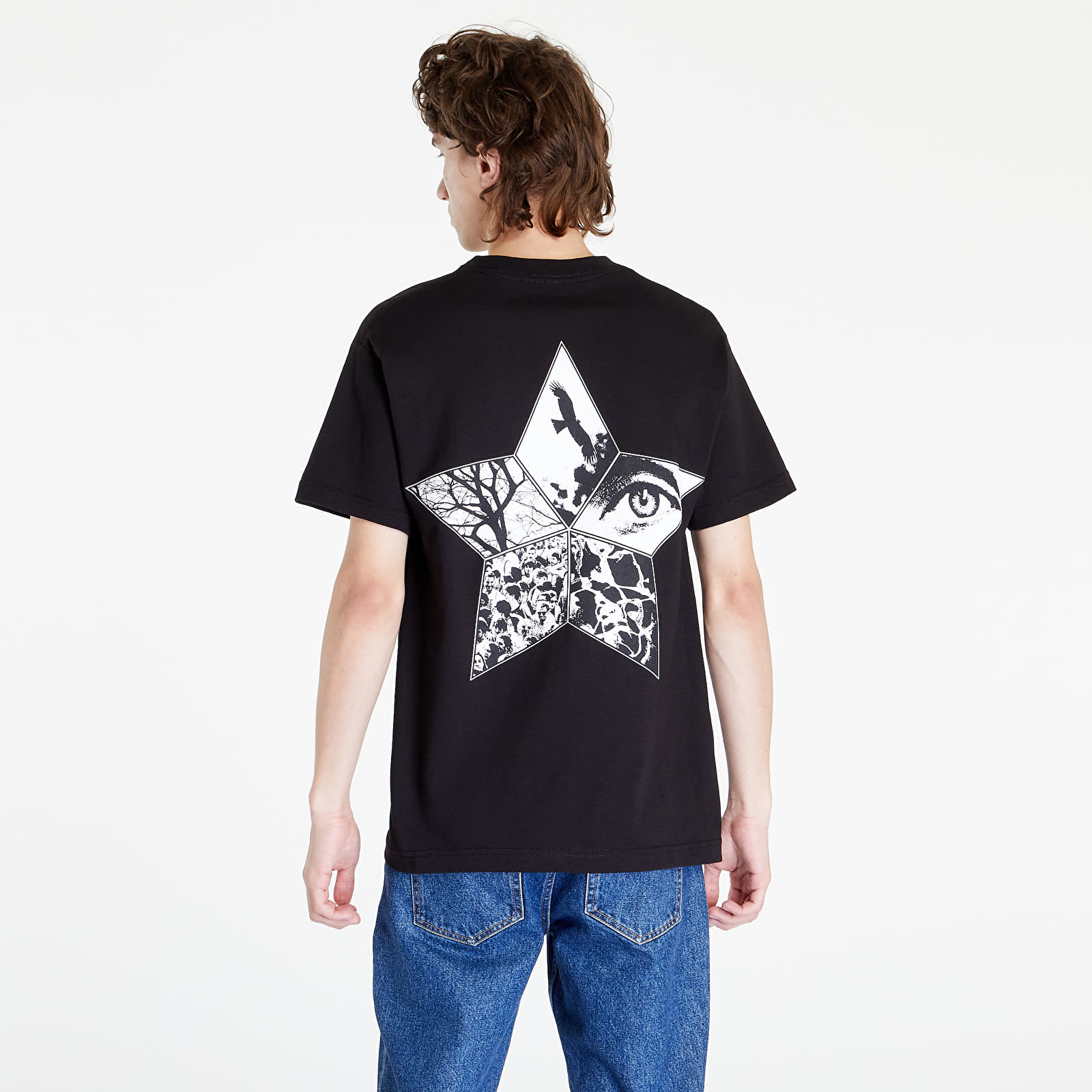 T-shirts PLEASURES Flying T-Shirt Black