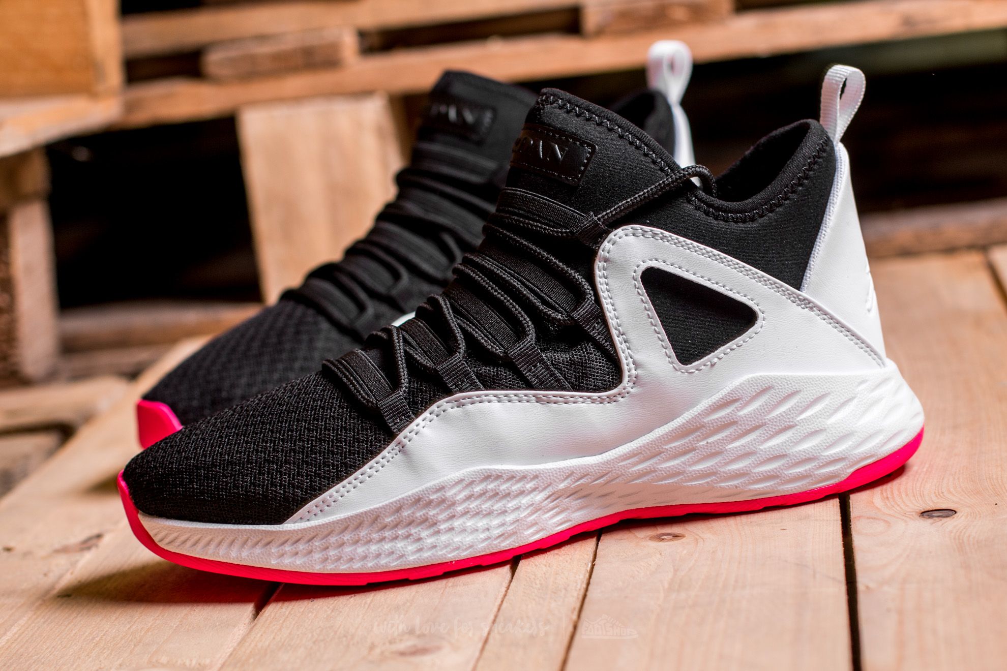 Jordan 23 pink and black best sale
