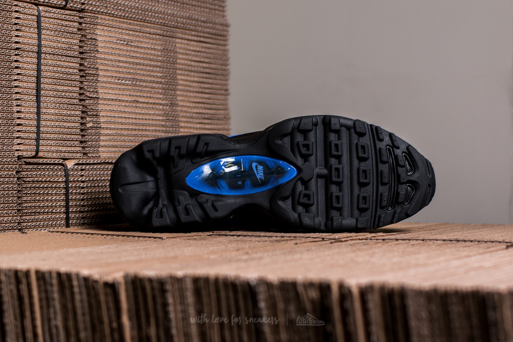 Scarpe uomo Nike Air Max 95 Ultra Essential Black/ Black-Paramount Blue