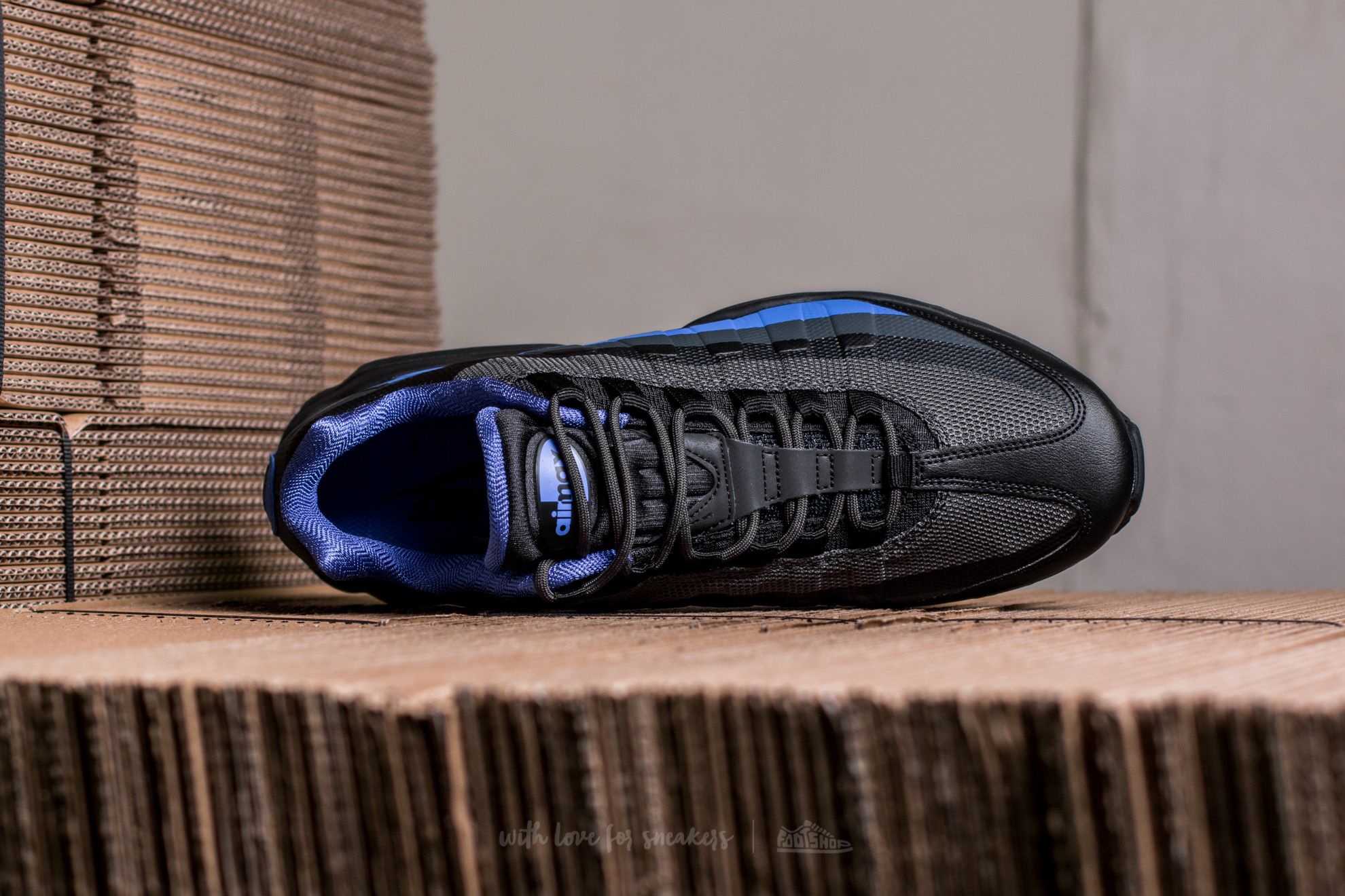 Scarpe uomo Nike Air Max 95 Ultra Essential Black/ Black-Paramount Blue