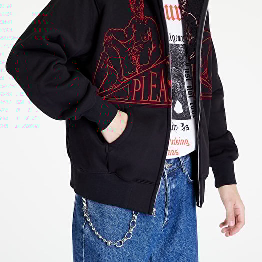 Hoodies and sweatshirts PLEASURES Squeeze Zip Up Hoodie