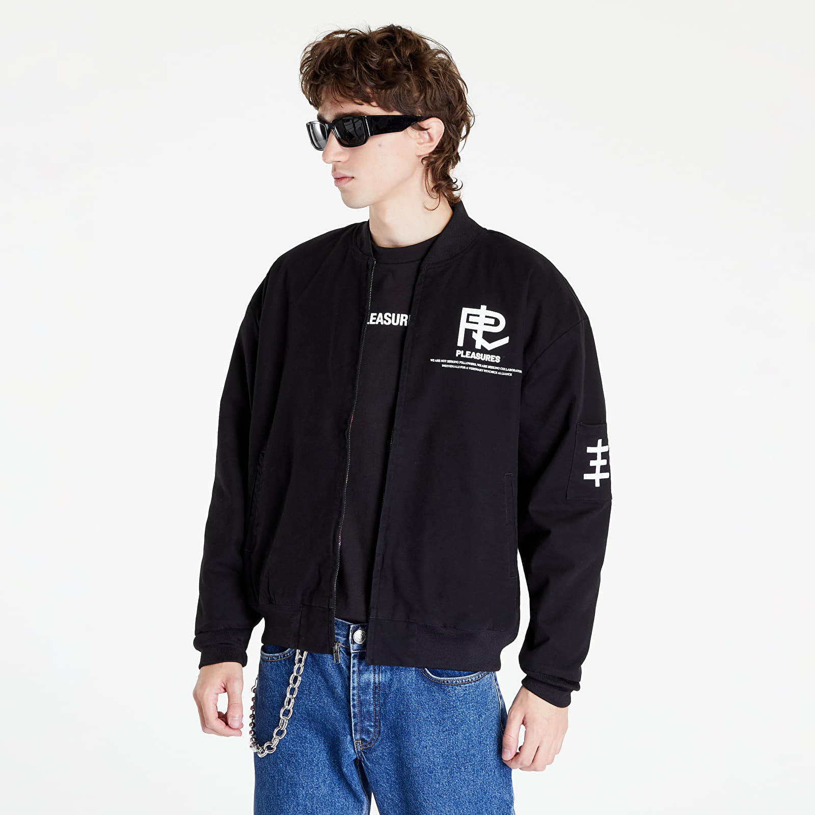 Giacche PLEASURES x Psychic TV Visionary Mechanics Jacket Black