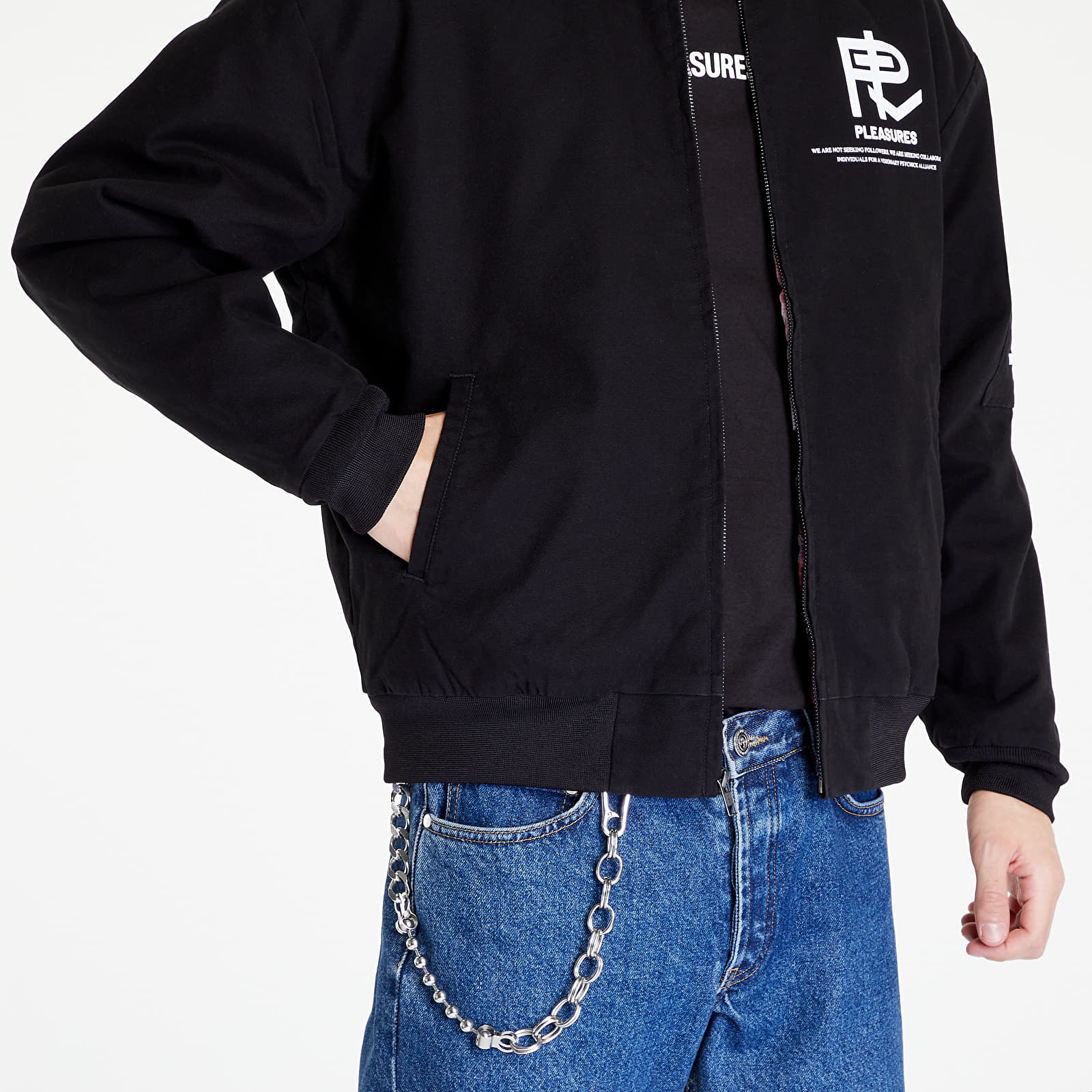 Giacche PLEASURES x Psychic TV Visionary Mechanics Jacket Black