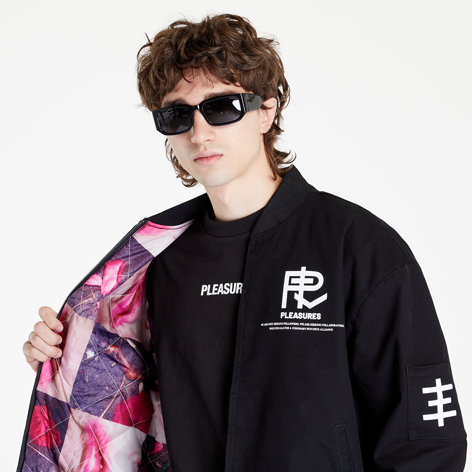 Giacche PLEASURES x Psychic TV Visionary Mechanics Jacket Black