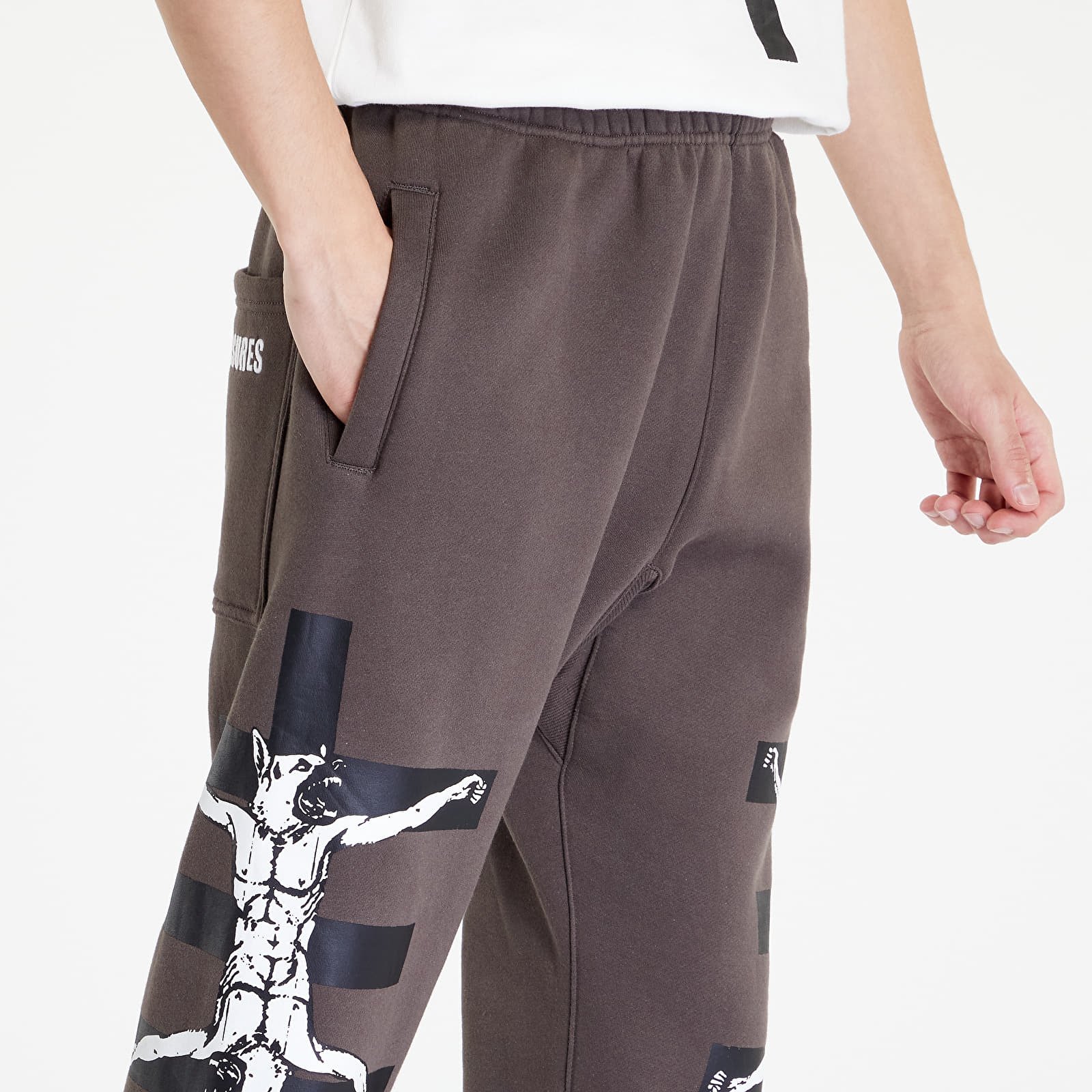 Pantaloni PLEASURES x Psychic TV Sacrifice Sweatpant Pepper - 1 | YEO