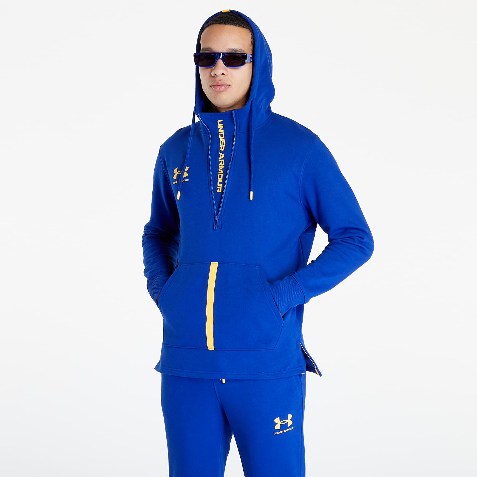 Sweatshirts Under Armour Accelerate Hoodie Blue Footshop