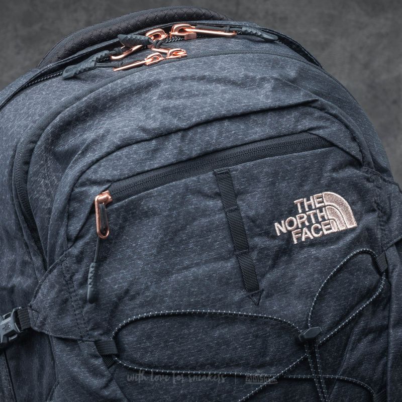 navy and rose gold north face backpack The Recon thanks to its padded compartment for your laptop or tablet Shop Bags & Gear |