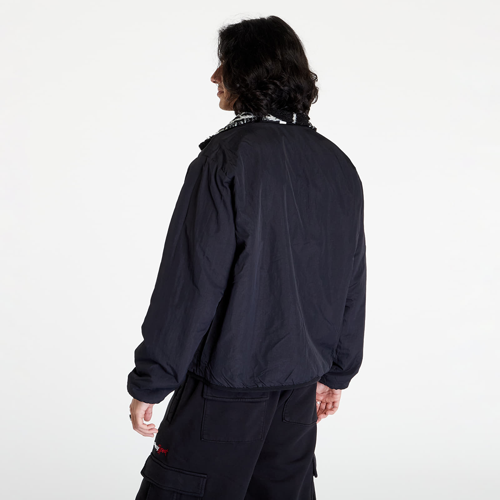 Jackets Stüssy Dragon Sherpa Jacket Black