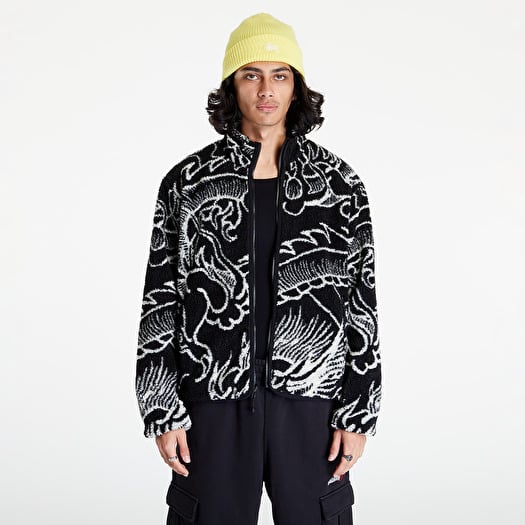 Jackets Stüssy Dragon Sherpa Jacket Black | Footshop