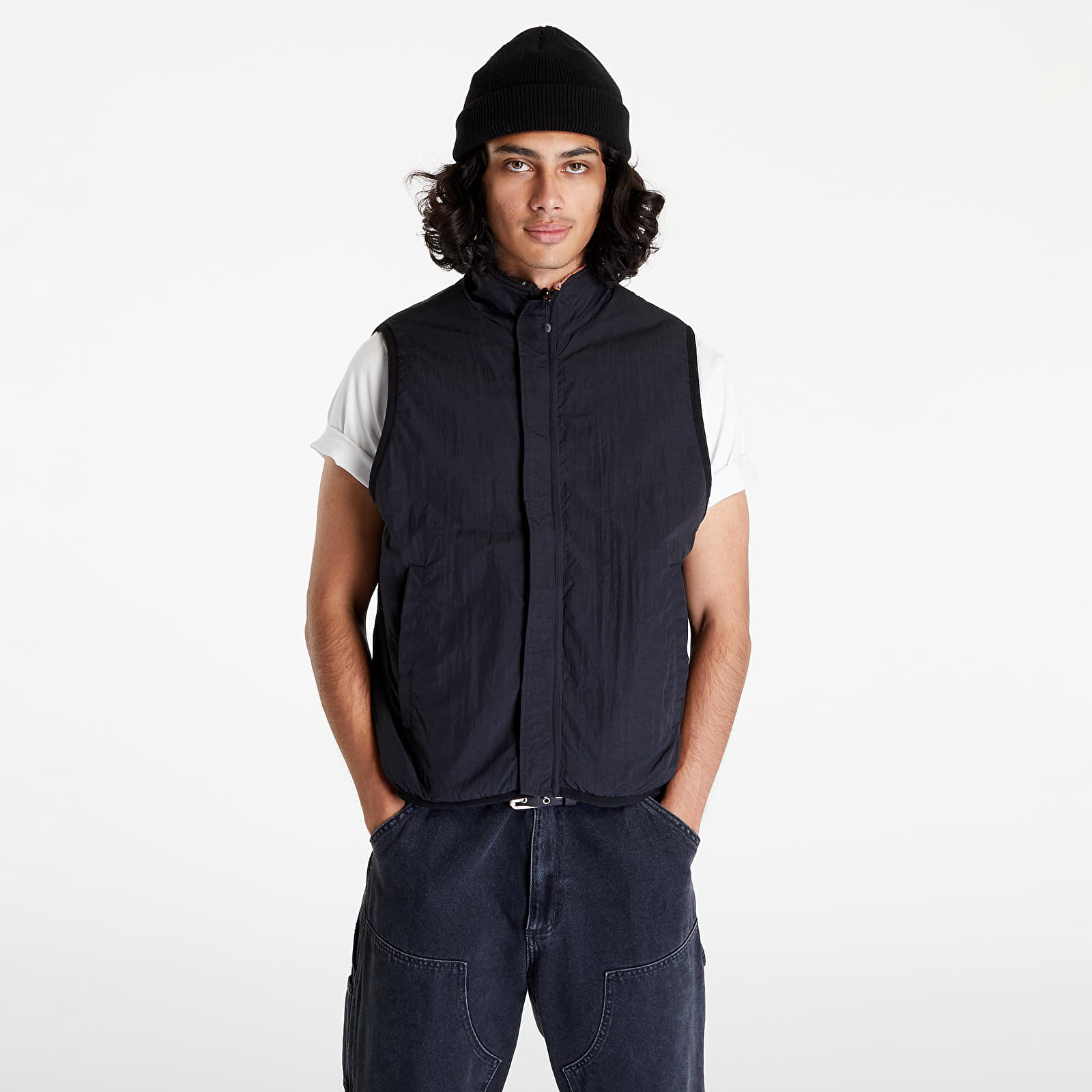 Stussy Jacquard Dye Sherpa Vest - Berry – Goodhood