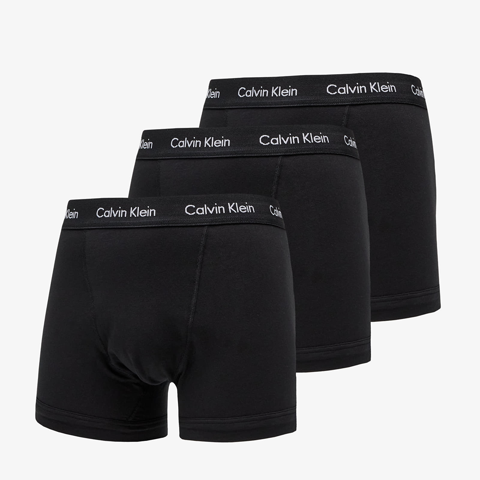 Bokserki Calvin Klein Trunks 3-Pack Black