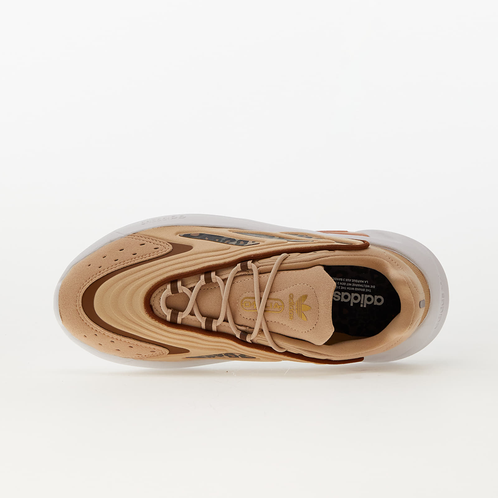 Sieviešu apavi adidas Ozelia W Magnet Beige/ Wild Brown/ Gold Metalic