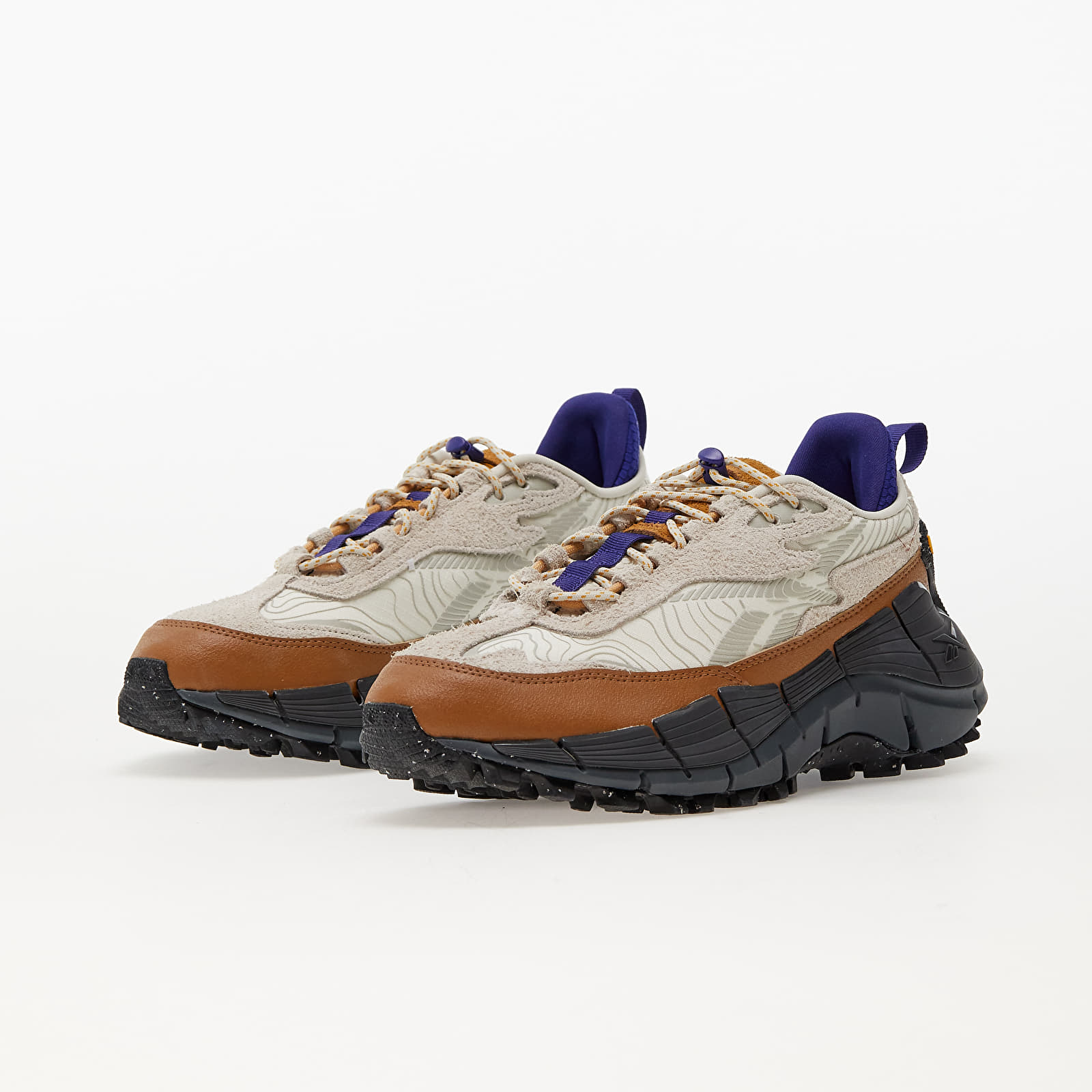 Moški čevlji Reebok Zig Kinetica 2.5 Edge Chalk/ Alabaster/ Wild Brown