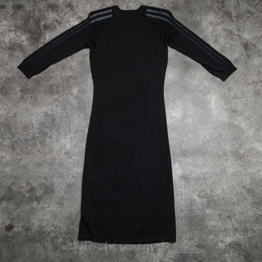 Adidas jurk 3 stripes zwart hot sale