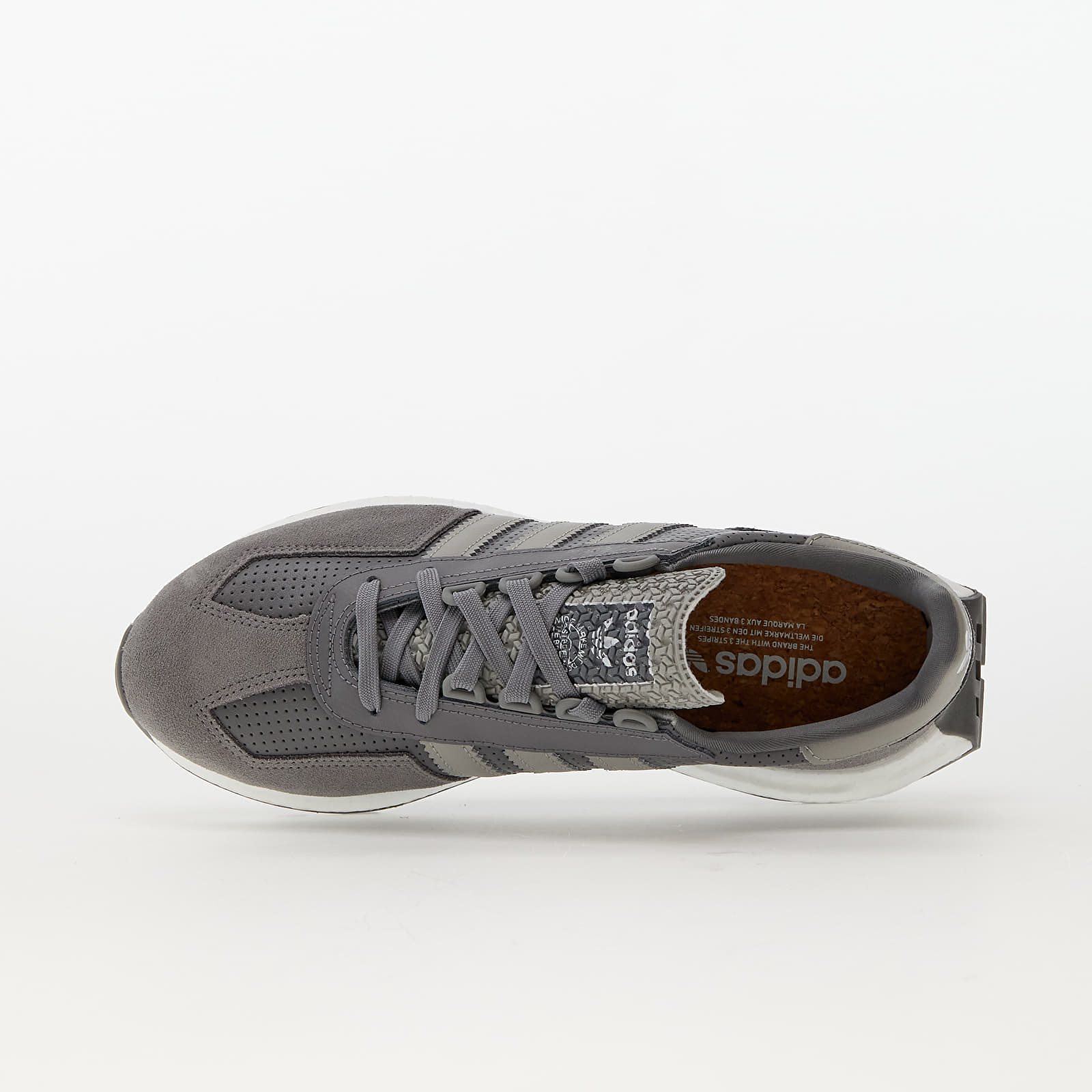 Vyriška avalynė adidas Retropy E5 Grey Three/ Metalic Grey/ Ftwr White
