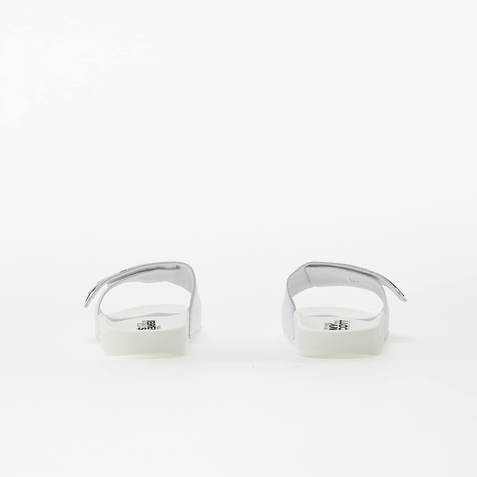 Sko til mænd adidas x Jeremy Scott Monogram Adilette Ftw White/ Core Black/ Ftw White