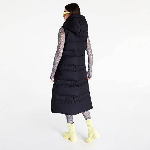 Long length down vest discount