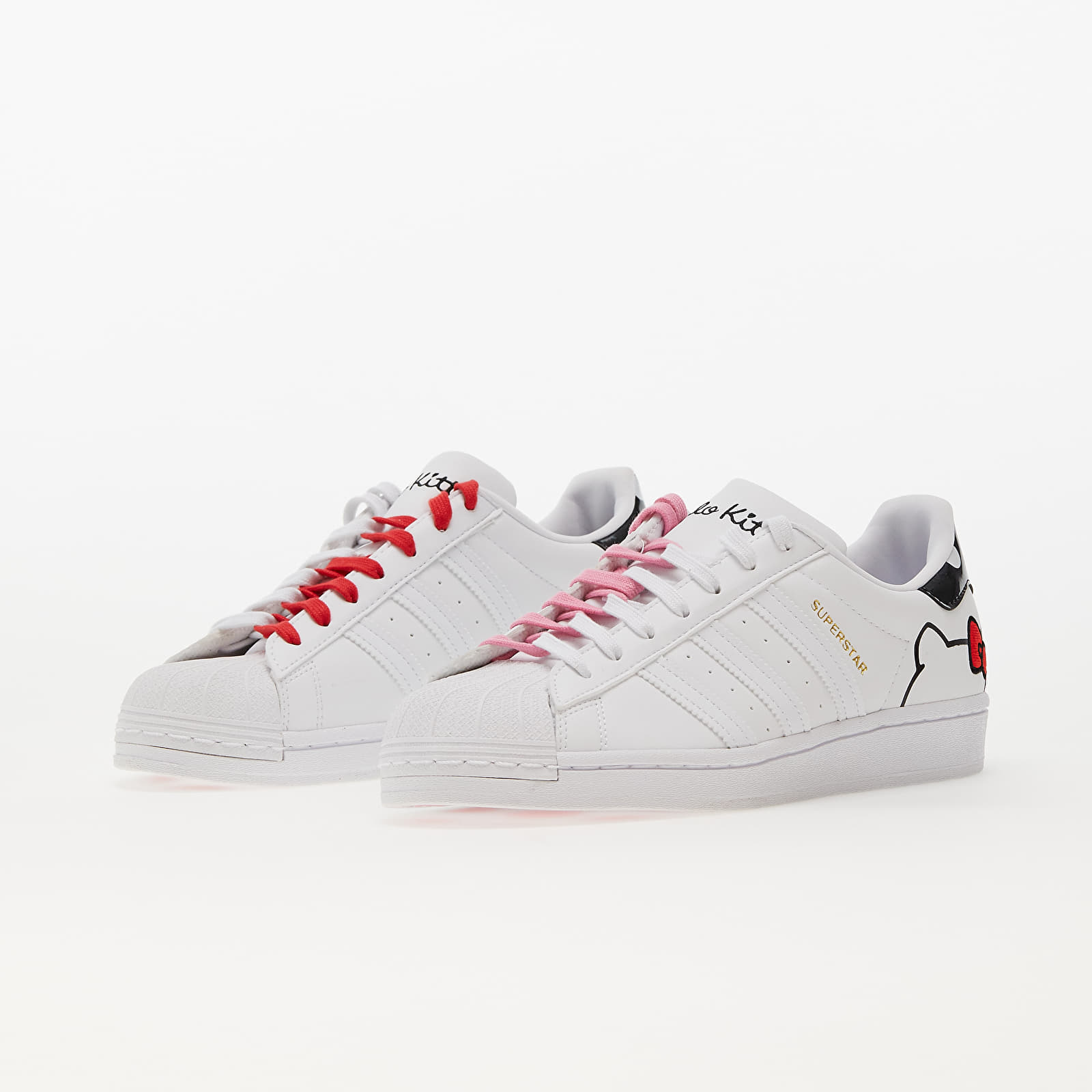 Women s shoes adidas x Hello Kitty Superstar W Ftw White Ftw White Blitz Pink Footshop