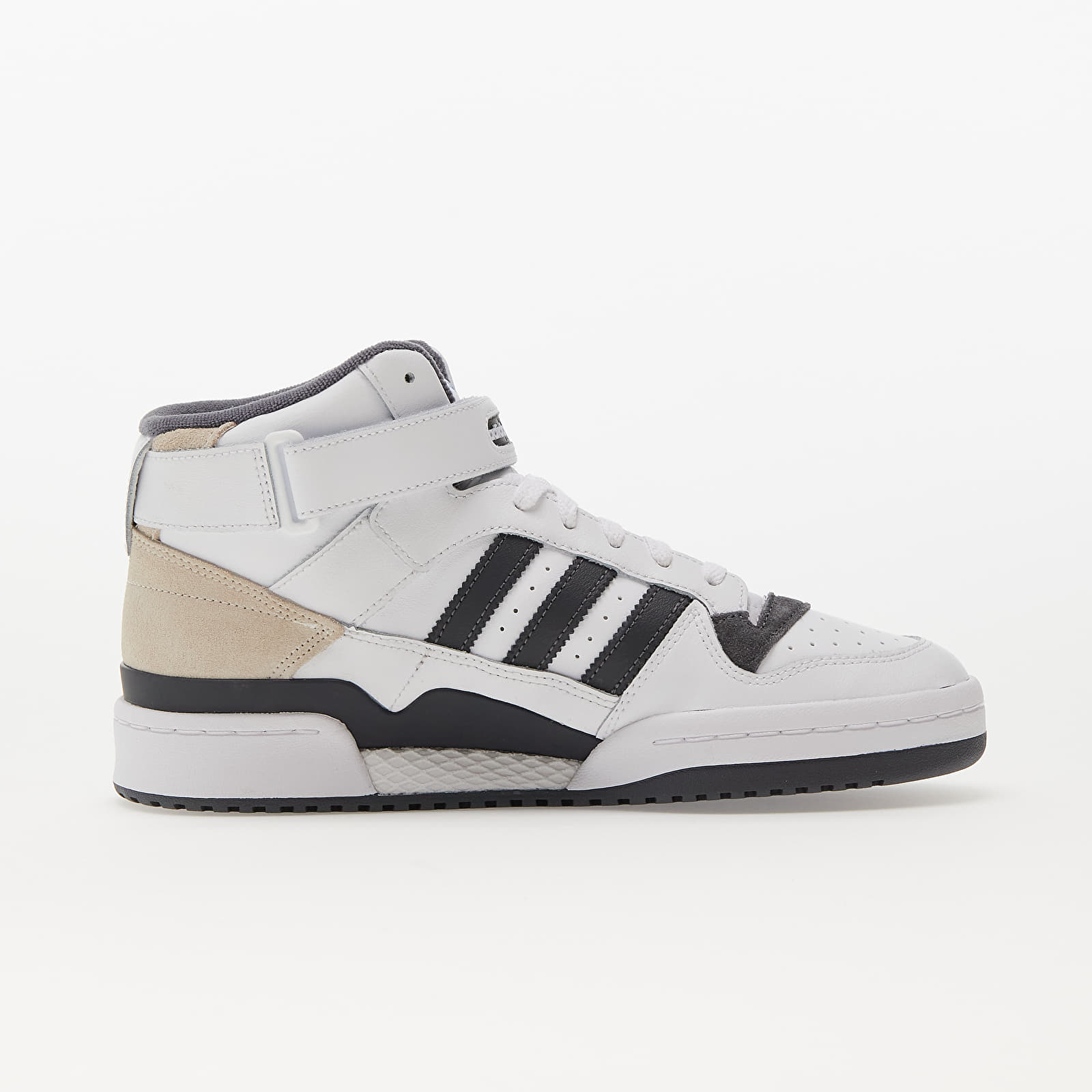 Pánske tenisky a topánky adidas Forum Mid Ftw White/ Grey Five/ Gold Metalic