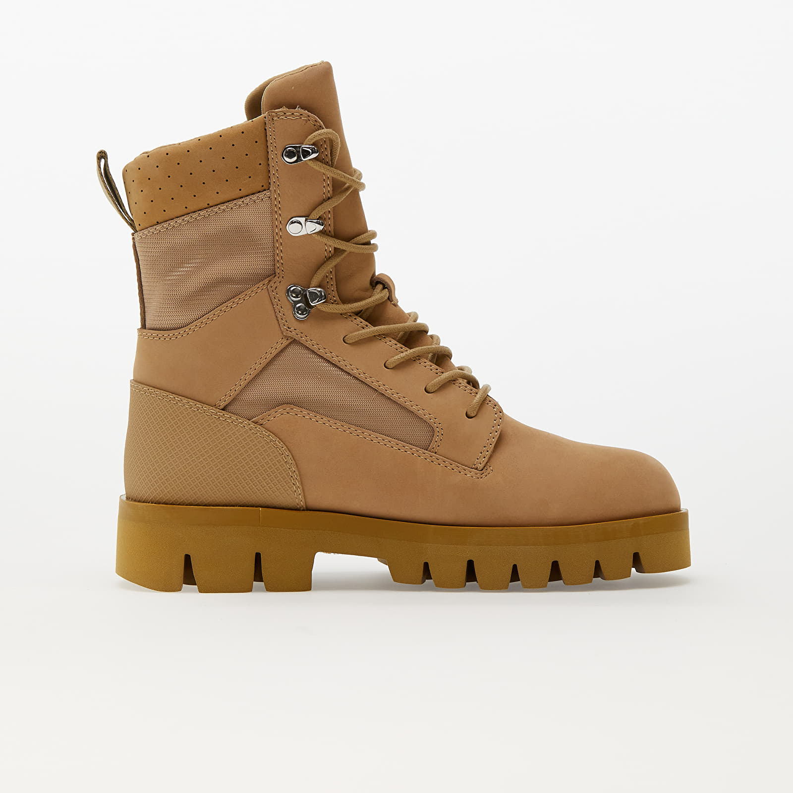 Men's shoes HERON PRESTON Military Boots Beige