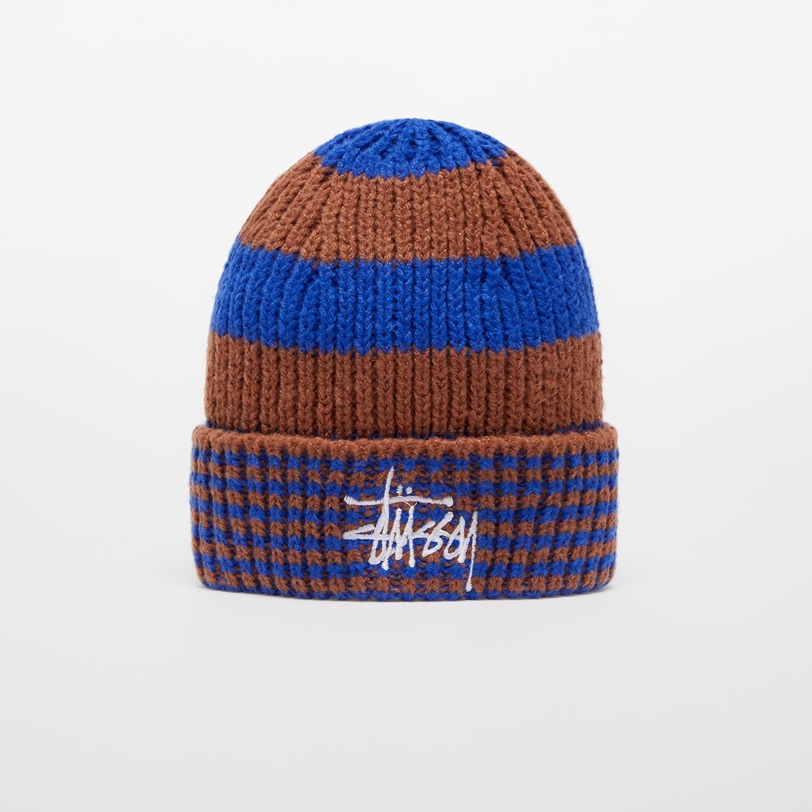 Mützen Stüssy Striped Big Basic Beanie Royal