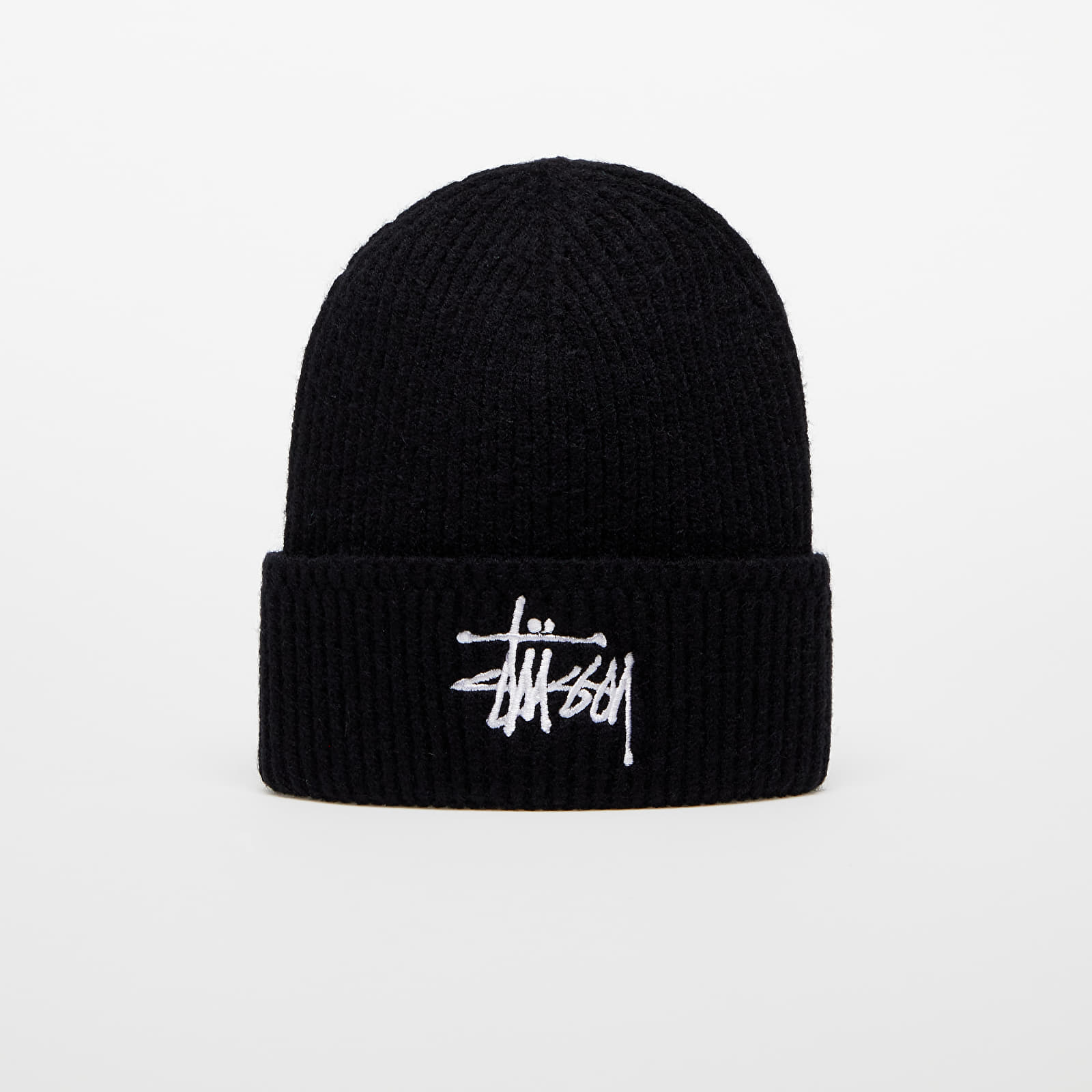 Fesuri Stüssy Basic Cuff Beanie Black
