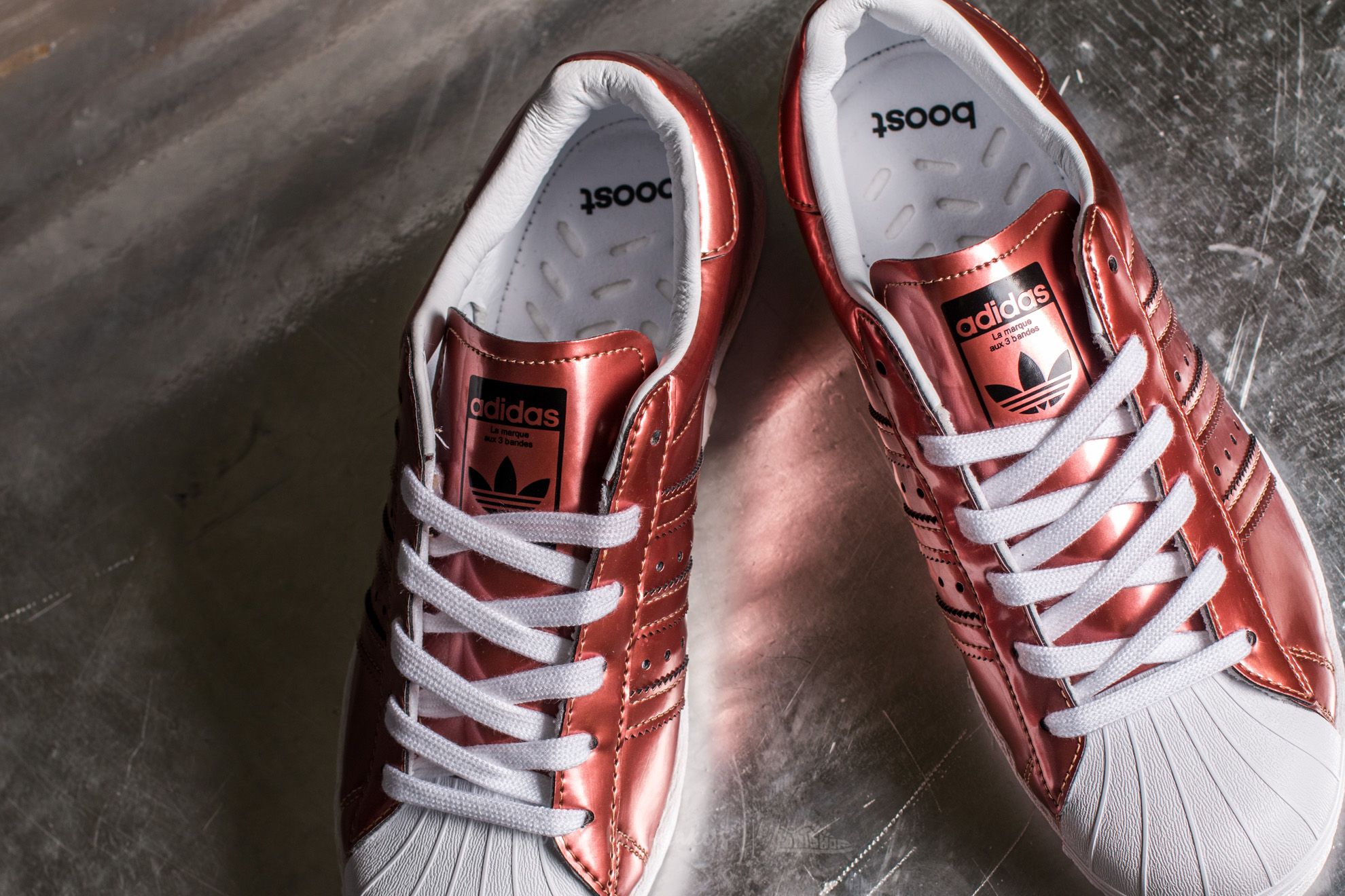 Women s shoes adidas Superstar BOOST W Copper Metallic Copper Metallic Ftw White Footshop