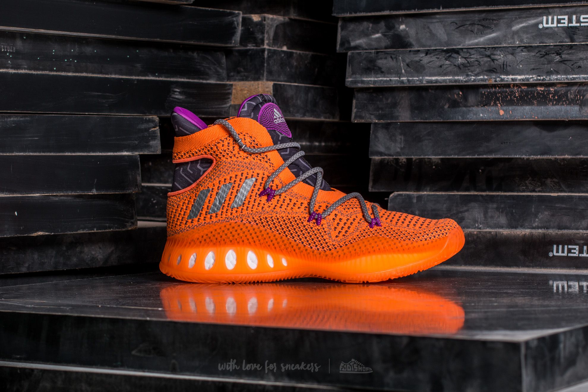 Zapatillas Hombre adidas Crazy Explosive Primeknit Glow Orange