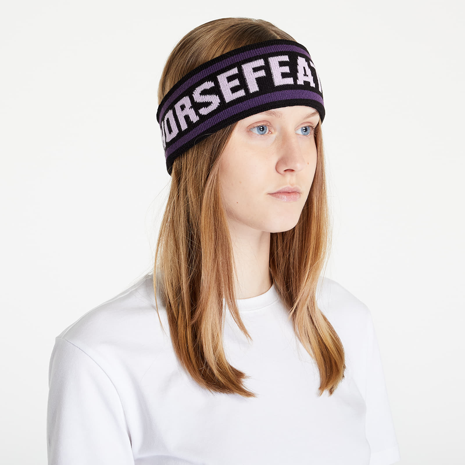 Horsefeathers Debbie Knitted Headband Lilac