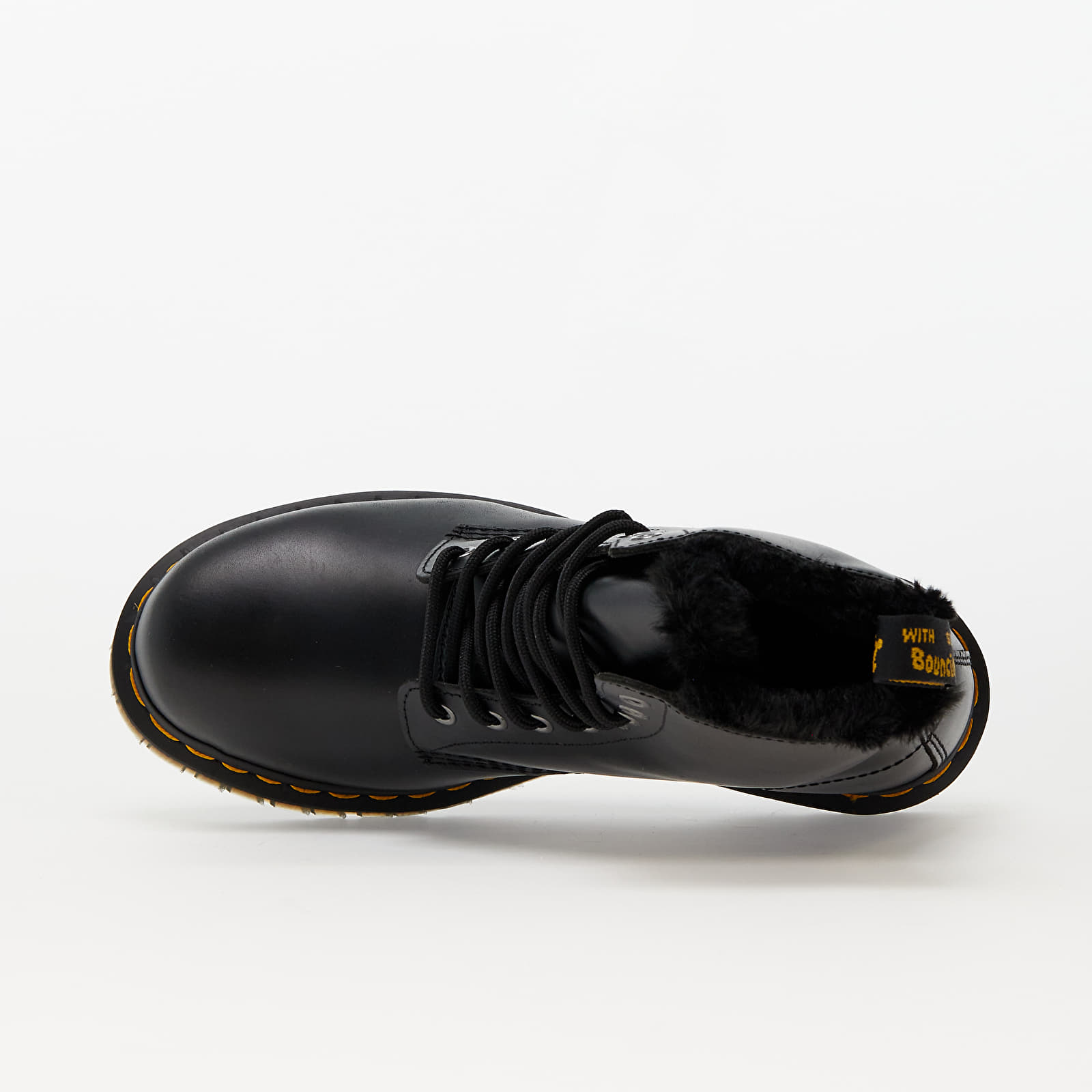 Dámske topánky a tenisky Dr. Martens 1460 Serena 8 Eye Boot Dark Grey