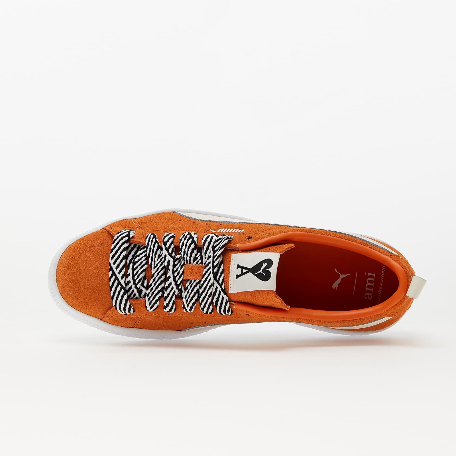 Orange puma sneakers online