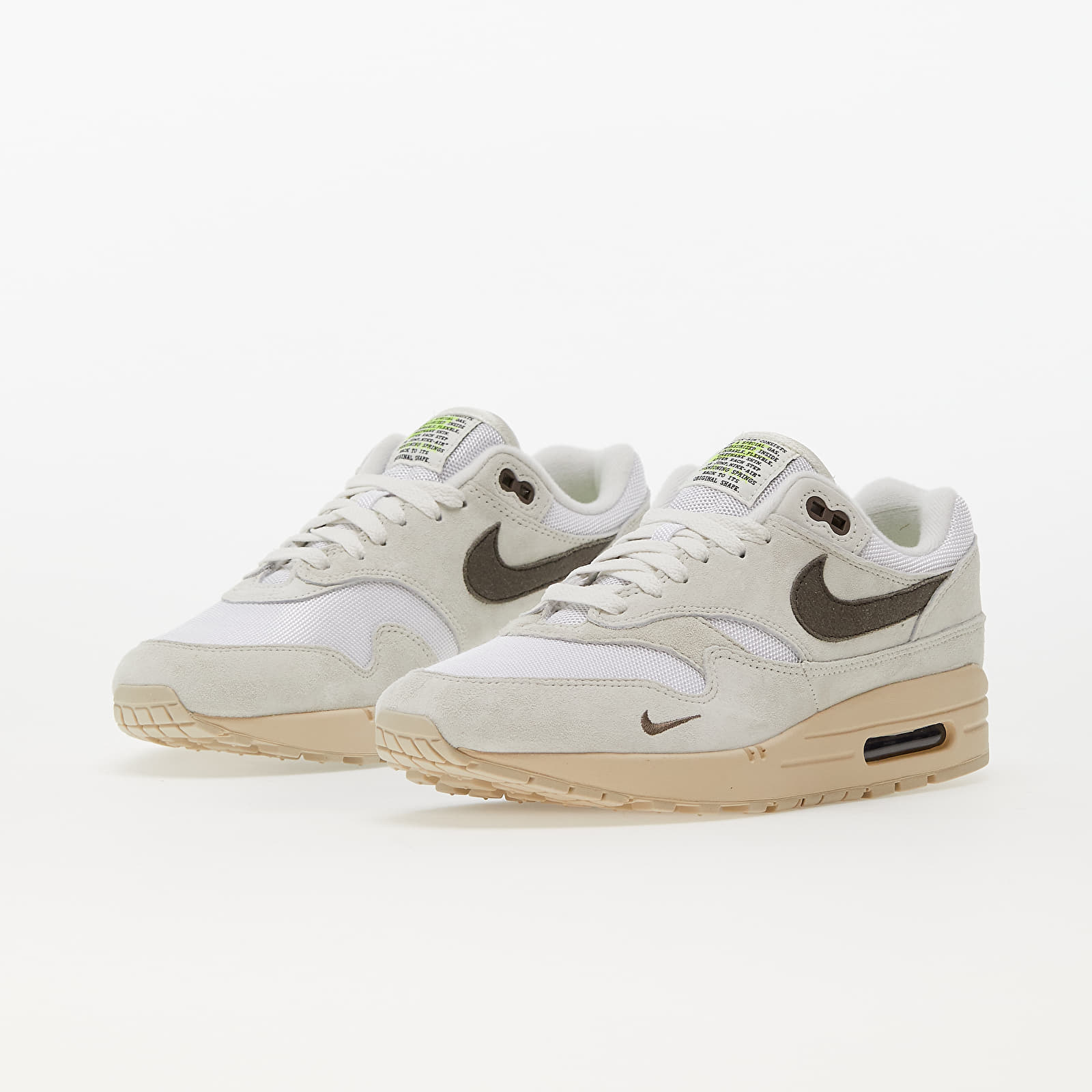 Zapatillas Hombre Nike Air Max 1 Sail/ Ironstone-White-Rattan