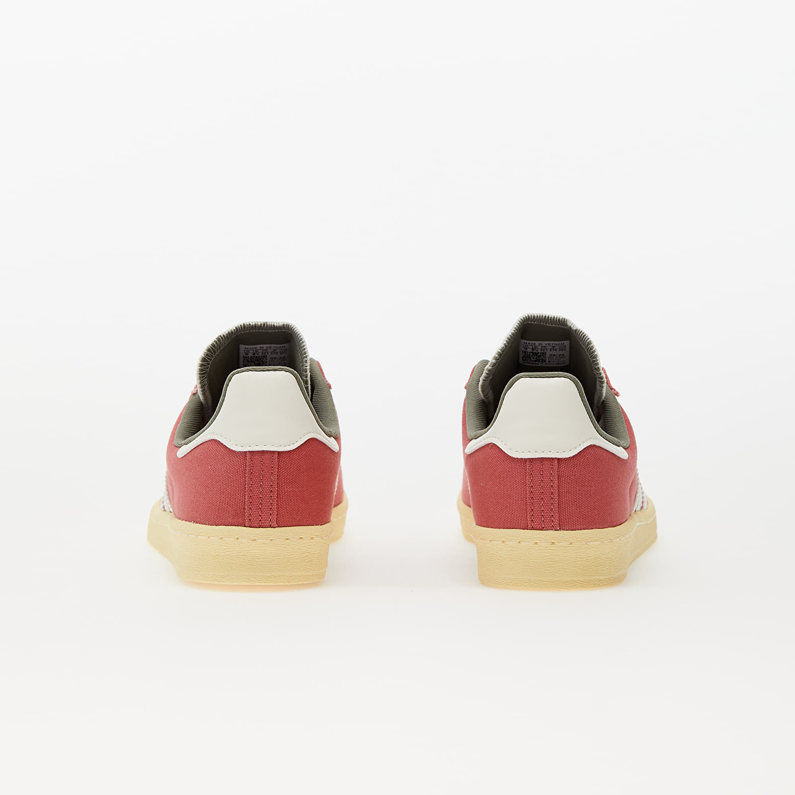 Herren Sneaker und Schuhe adidas Campus 80s Wonder Red/ Off White/ Phanton