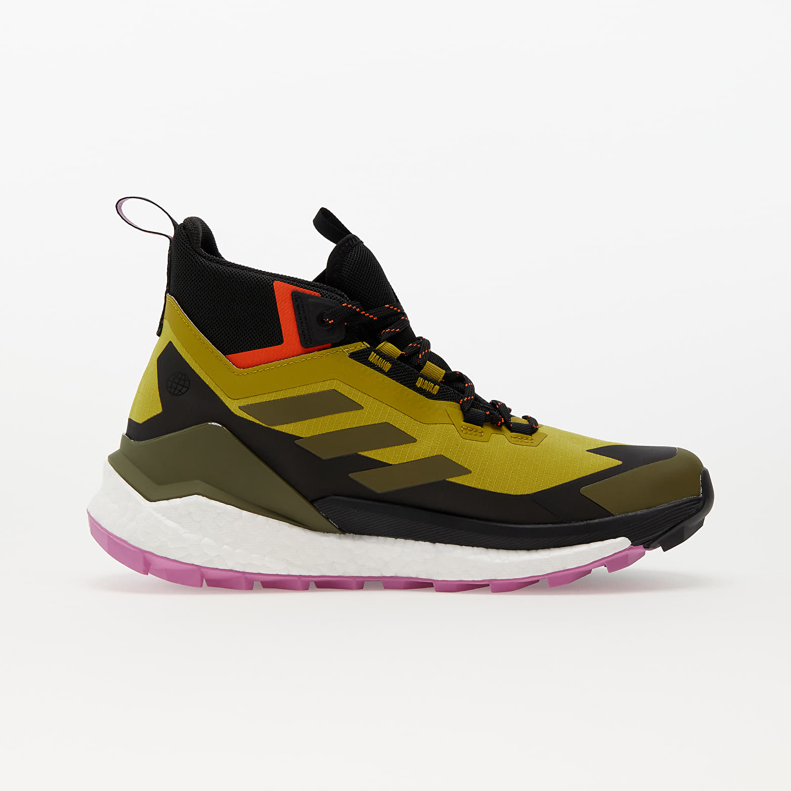 Vīriešu apavi adidas Terrex Free Hiker 2 GTX Pulse Olive/ Focus Olive/ Impact Orange