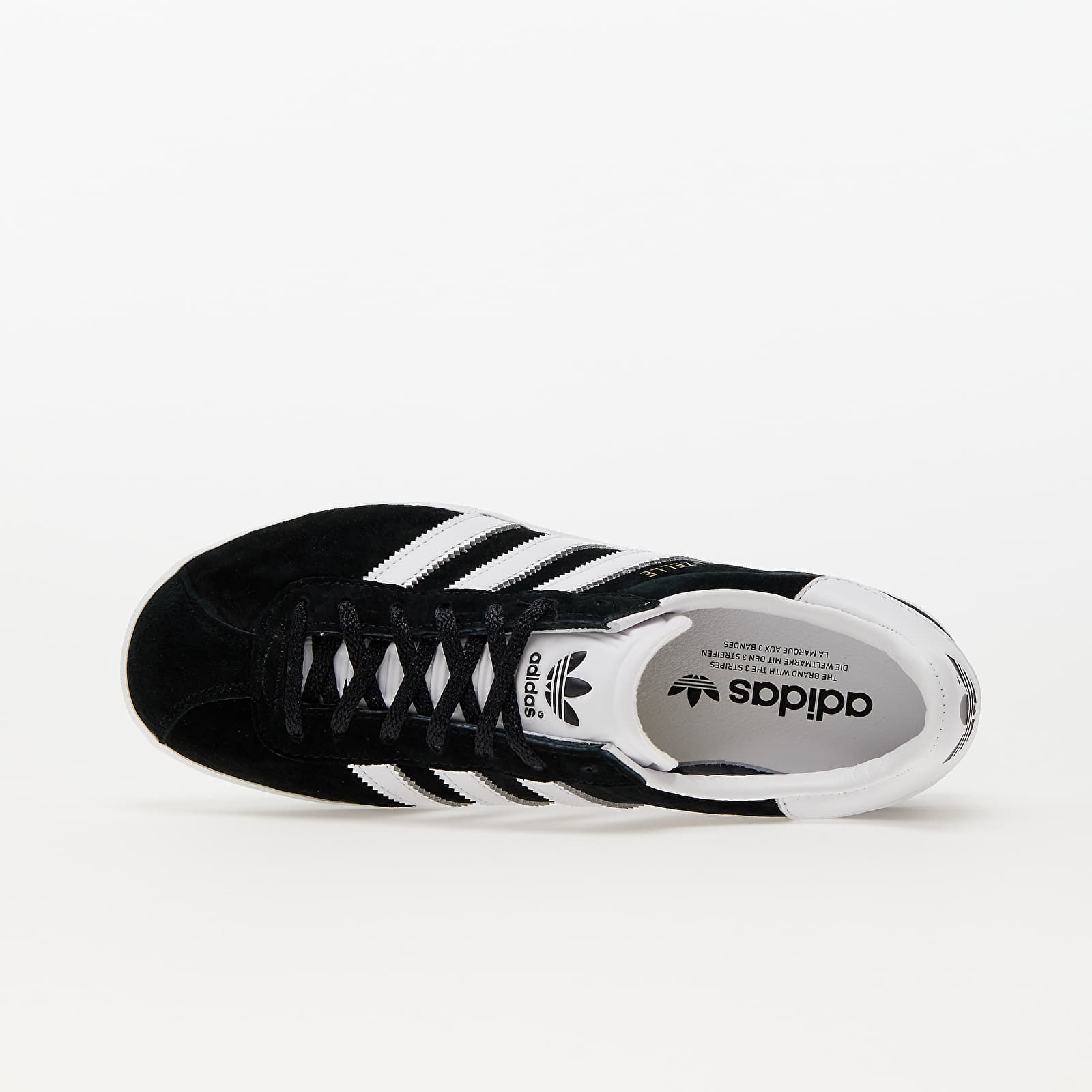 Men's shoes adidas Gazelle 85 Core Black/ Ftw White/ Gold Metalic