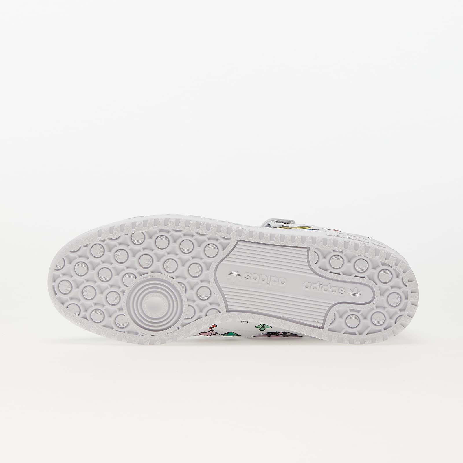 Herresko adidas x Jeremy Scott Forum 84 Lo Mono Ftw White/ Ftw White/ Core Black